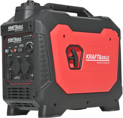 Aggregaatti-invertteri 3,7kW, USB/12V/230V, Kraft & Dele