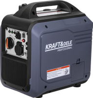 Aggregaatti-invertteri 3kW, USB/230V, Kraft & Dele
