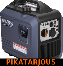 Aggregaatti-invertteri 3kW, USB/230V, Kraft & Dele - PIKATARJOUS!