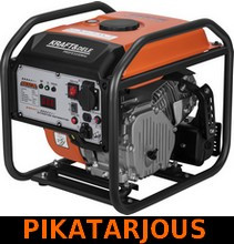 Aggregaatti-invertteri 4kW, USB/12V/230V, Kraft & Dele - PIKATARJOUS!