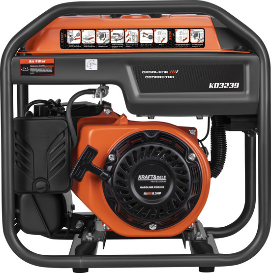 Aggregaatti-invertteri 4,7kW, USB/230V, Kraft & Dele