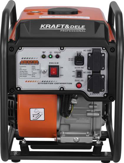 Aggregaatti-invertteri 4,7kW, USB/230V, Kraft & Dele