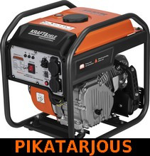 Aggregaatti-invertteri 4,7kW, USB/230V, Kraft & Dele - PIKATARJOUS!