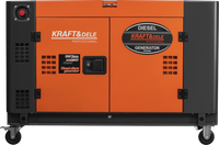 Diesel aggregaatti 17kW/18kW, 12V/230V/400V, Kraft & Dele