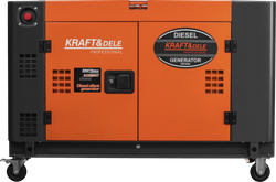 Diesel aggregaatti 17kW/18kW, 12V/230V/400V, Kraft & Dele