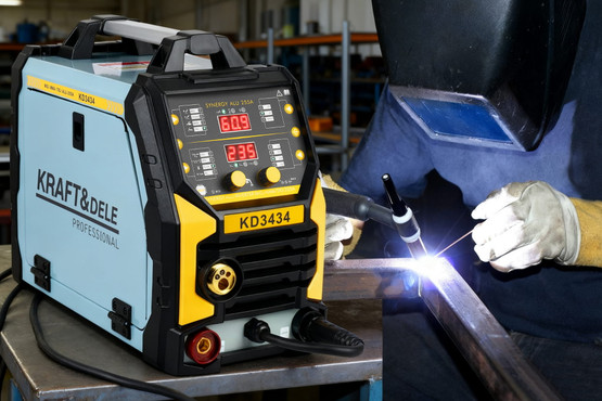Invertteri hitsauskone Synergy 255A MIG Flux MMA TigLift Kraft & Dele
