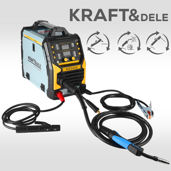 Invertteri hitsauskone Synergy 255A MIG Flux MMA TigLift Kraft & Dele