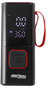 Varavirtalähde 7800mAh kompressorilla ja taskulampulla, Kraft & Dele