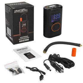 Varavirtalähde kompressorilla 5000mAh, Kraft & Dele
