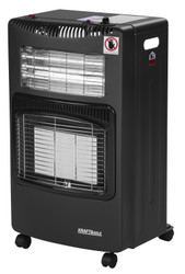 Infrapuna sähkö-/kaasulämmitin 4,2kW + matalapainesäädin 50cm, Kraft & Dele