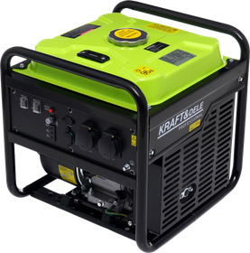 Aggregaatti-invertteri 4,3kW, USB/12V/230V, Kraft & Dele