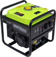Aggregaatti-invertteri 4,3kW, USB/12V/230V, Kraft & Dele