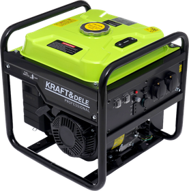 Aggregaatti-invertteri 4,3kW, USB/12V/230V, Kraft & Dele