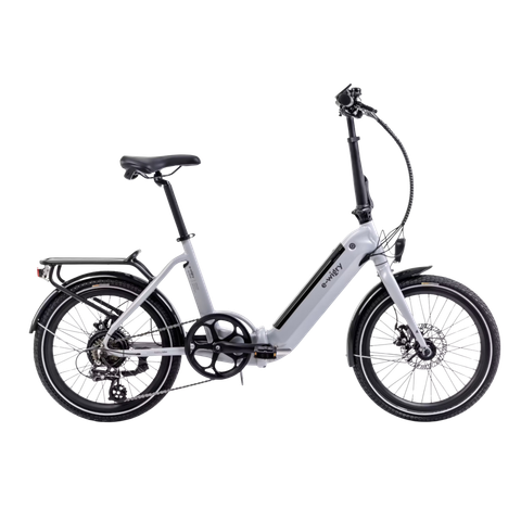 Taittuva sähköpyörä ROMET E-Wigry 1.0, hopea