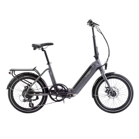 Taittuva sähköpyörä ROMET E-Wigry 1.0, tummanharmaa