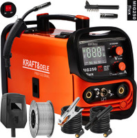 Hitsauskone MIG / MMA / LIFT TIG, 250A, Kraft & Dele