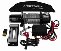 Sähkövinssi 12V 3629kg, kauko-ohjain + langaton kauko-ohjain Kraft & Dele