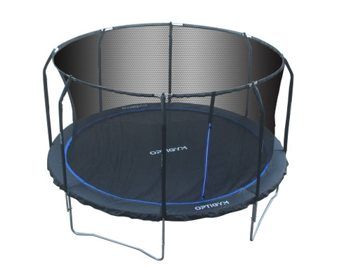 OptiGym Sky 4,3 m trampoliini turvaverkolla
