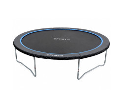 OptiGym Sky 4,3 m trampoliini turvaverkolla