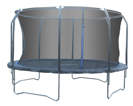 OptiGym Sky 4,3 m trampoliini turvaverkolla