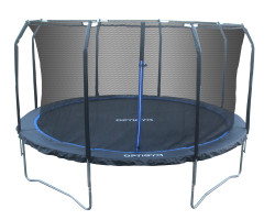 OptiGym Sky 4,3 m trampoliini turvaverkolla