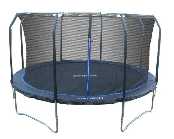 OptiGym Sky 4,3 m trampoliini turvaverkolla