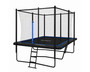 OptiGym Sky Max 4,57 x 3 m trampoliini turvaverkolla
