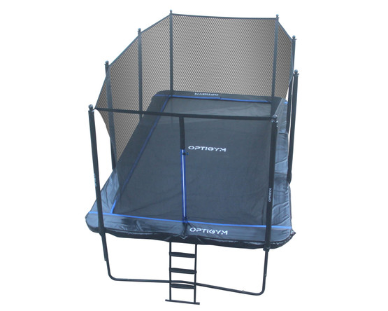 OptiGym Sky Max 5,2 x 3 m trampoliini turvaverkolla