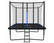 OptiGym Sky Max 5,2 x 3 m trampoliini turvaverkolla