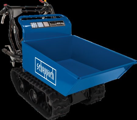 Scheppach Minidumpperi teloilla 5,6hp max. 400kg
