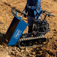 Scheppach Minidumpperi teloilla 5,6hp max. 400kg