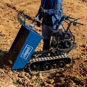 Scheppach Minidumpperi teloilla 5,6hp max. 400kg