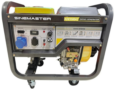 Sinemaster KDE5500A 230V aggregaatti
