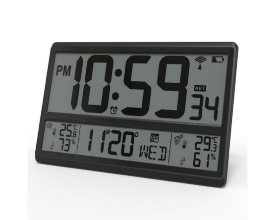 Soletek W03 Jumbo sisä-/ulkolämpömittari