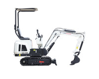 Tiermann ND-100 1.0t minikaivinkone kolmella kauhalla