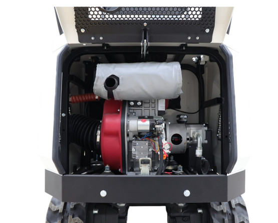 Tiermann ND-100 1.0t minikaivinkone kolmella kauhalla