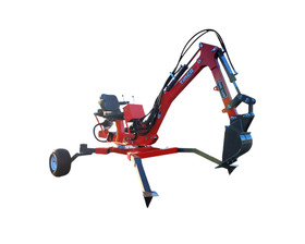 Timco ATV-570R 360 astetta pyörivä kaivuulaite 15hp moottorilla ja 30cm kauhalla