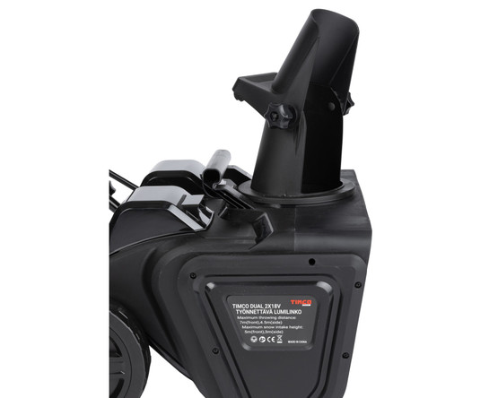 Timco Dual 2x18V työnnettävä akkulumilinko