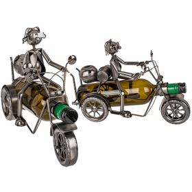 Pulloteline Moottoripyöräilijä