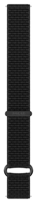 Polar nylonranneke musta, 22mm, S/L 910113029