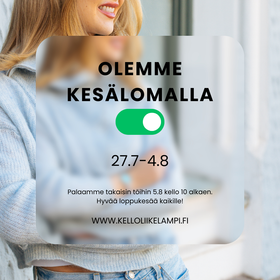 Kesälomalla!