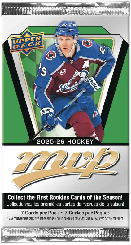 Upper Deck: NHL MVP 2025-26 Retail pack