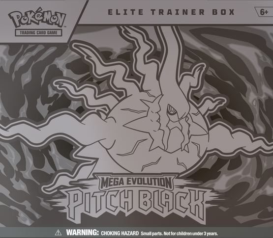 Pokémon TCG: ME5 Pitch Black - Elite trainer box (julkaisupäivä 17.7.2026)
