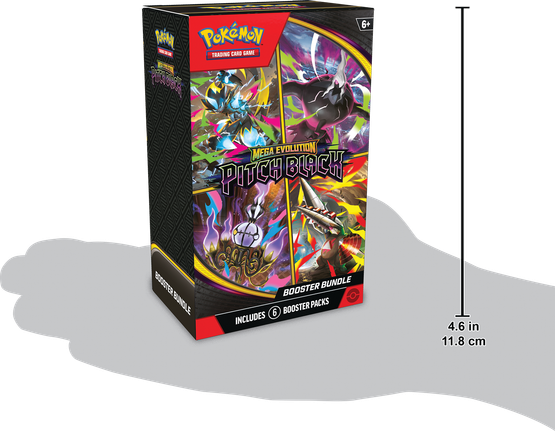 Pokémon TCG: ME5 Pitch Black - Booster bundle (julkaisupäivä 17.7.2026)
