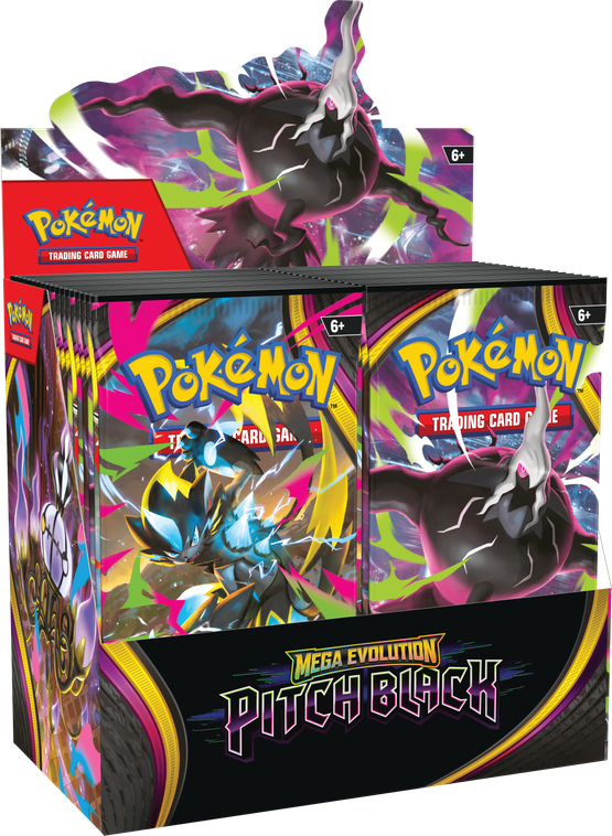 Pokémon TCG: ME5 Pitch Black - Booster display box (julkaisupäivä 17.7.2026)