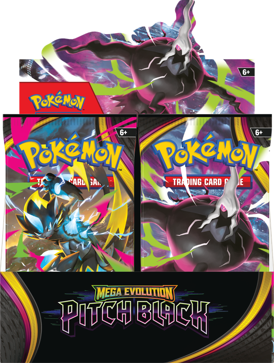 Pokémon TCG: ME5 Pitch Black - Booster display box (julkaisupäivä 17.7.2026)
