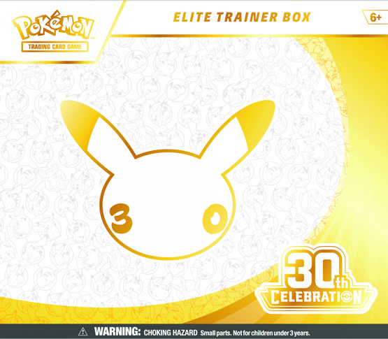 Pokémon TCG: 30th Celebration - Elite trainer box