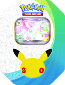 Pokémon TCG: 30th Celebration - Sylveon Tin Ex (julkaisupäivä 16.9.2026)