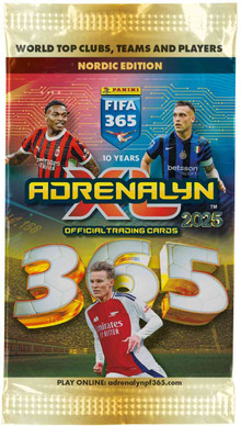 Panini Adrenalyn XL FIFA 365 Nordic Edition 2025 booster