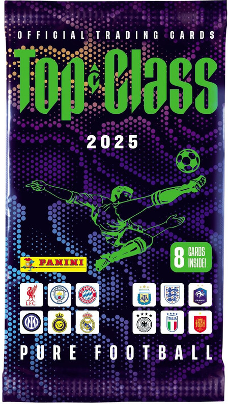 Panini Top Class 2025 booster boksi (24 pussia) 